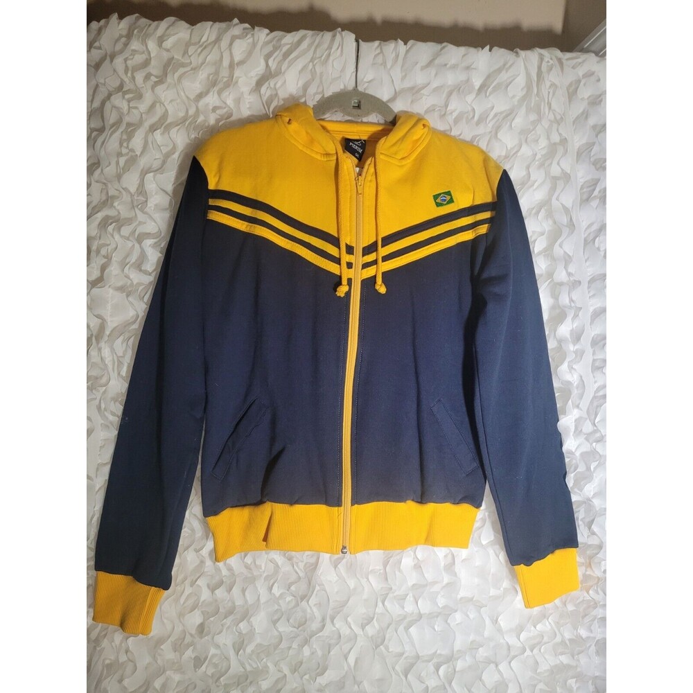 Pierim Brazil Green And Yellow Jacket Size Medium NWT Unisex